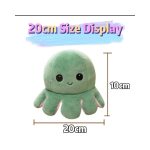 Mini Octopus Plush Keychain Toy - Image 2