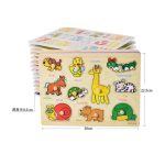 Wooden Wild Animal Puzzle Board - Image 2