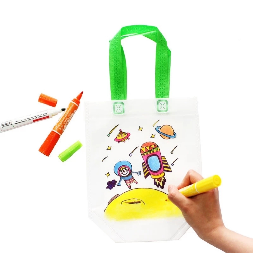 ECO (195) DIY Colouring Bag With Markers - Image 1
