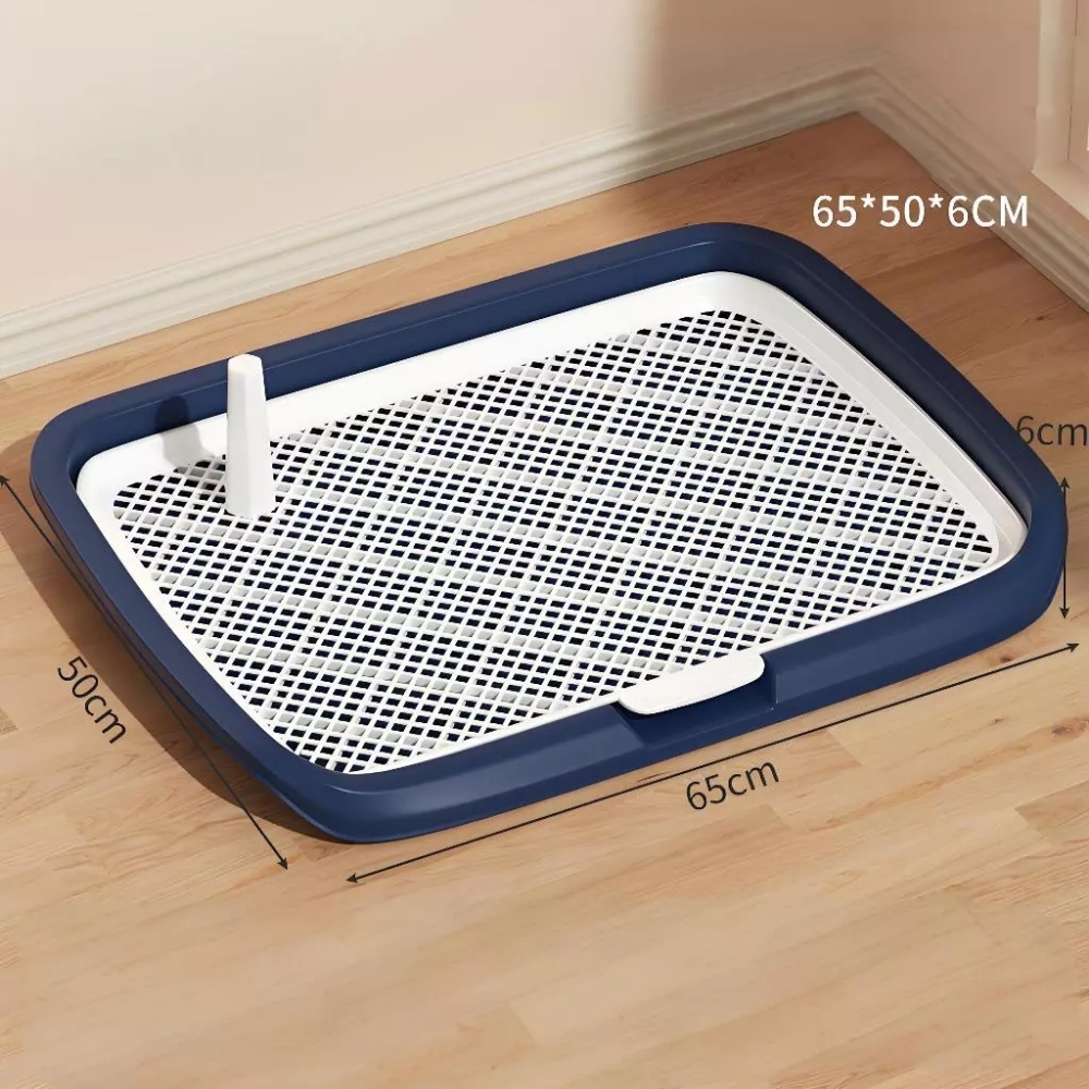 ECO (201) Large Indoor Pet Dog Toilet Training Tray with Grate - Image 1