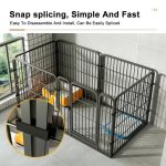DIY Metal Wire Pet Playpen Indoor Enclosure Fence