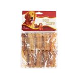 All Natural Rawhide Pressed Chew Bones for Dogs