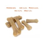All Natural Rawhide Pressed Chew Bones for Dogs - Image 2