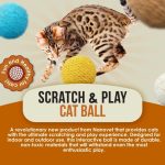Extra Large Natural Sisal Woven Cat Scratching Ball - Image 2