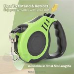 Heavy Duty Retractable Dog Walking Leash 3m/5m