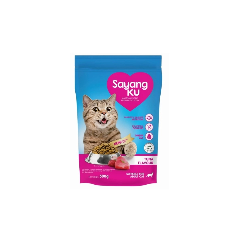 ECO (231) Sayangku Complete Nutrition Adult Cat Food Tuna Flavour - Image 1