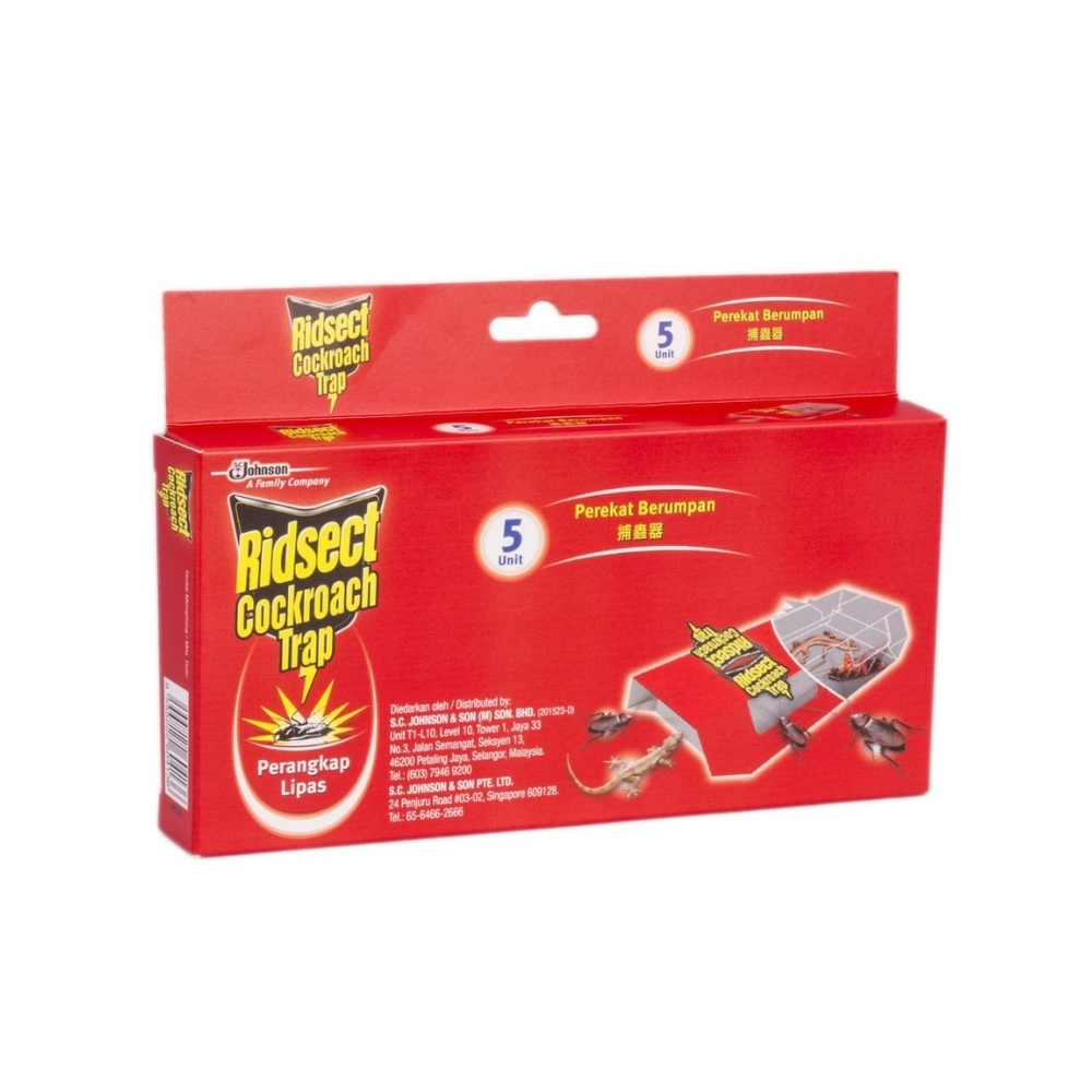 ECO (27) Ridsect Cockroach Trap 5 Pieces - Image 1