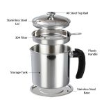 Stainless Steel Oil Filter Pot 1.8L - Image 2