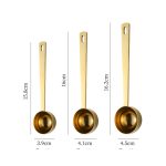 Gold Coffee Measuring Spoon Set